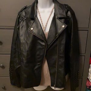 Torrid pleather jacket
